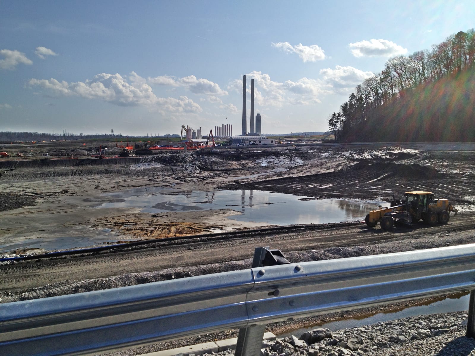 Site of the TVA Coal Ash Disaster in 2012, Three Years After by Appalachian Voices 