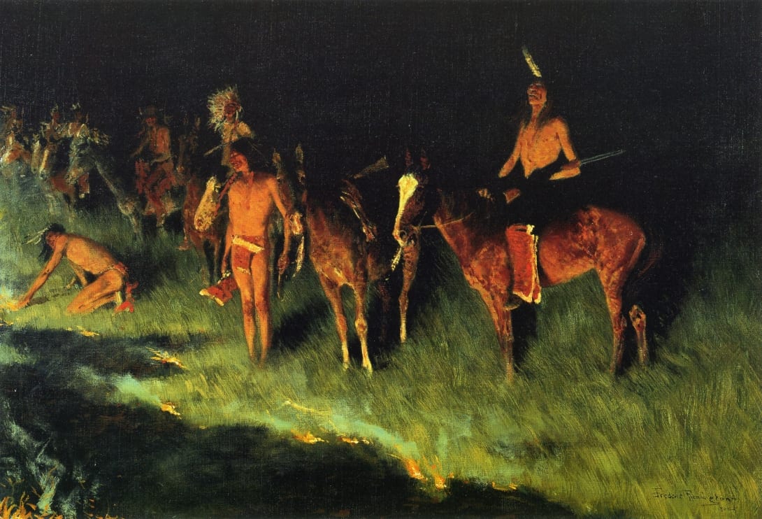 Frederic_Remington_The_Grass_Fire